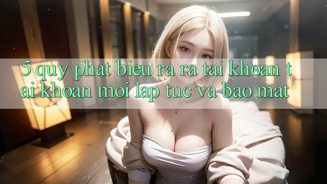 5. Quy Phát biểu ra ra tài khoản Tài Khoản Mới Lập tức và Bảo Mật 5. Quy Phát biểu ra ra tài khoản Tài Khoản Mới Lập tức và Bảo Mật