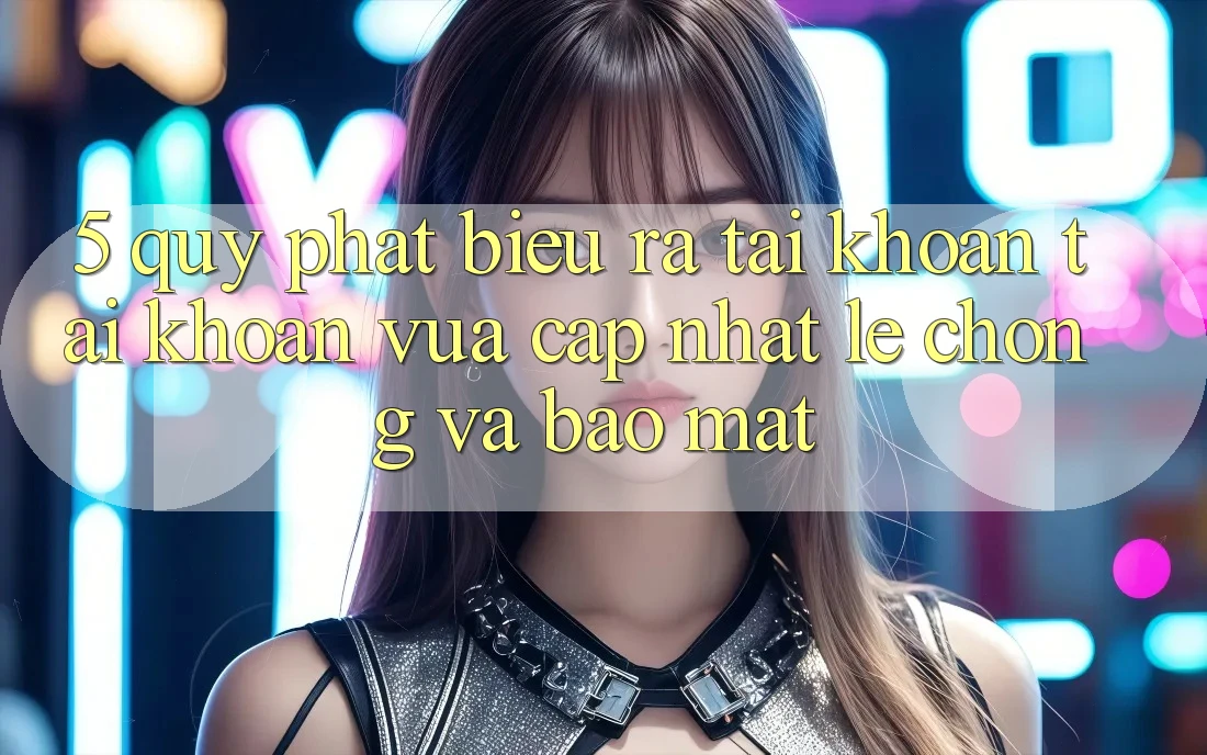 5. Quy Phát biểu ra tài khoản Tài Khoản Vừa cập nhật Lẹ Chóng và Bảo Mật 5. Quy Phát biểu ra tài khoản Tài Khoản Vừa cập nhật Lẹ Chóng và Bảo Mật