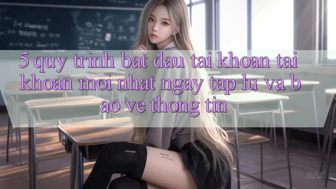 5. Quy Trình Bắt đầu tài khoản Tài Khoản Mới nhất Ngay tắp lự và Bảo vệ thông tin 5. Quy Trình Bắt đầu tài khoản Tài Khoản Mới nhất Ngay tắp lự và Bảo vệ thông tin