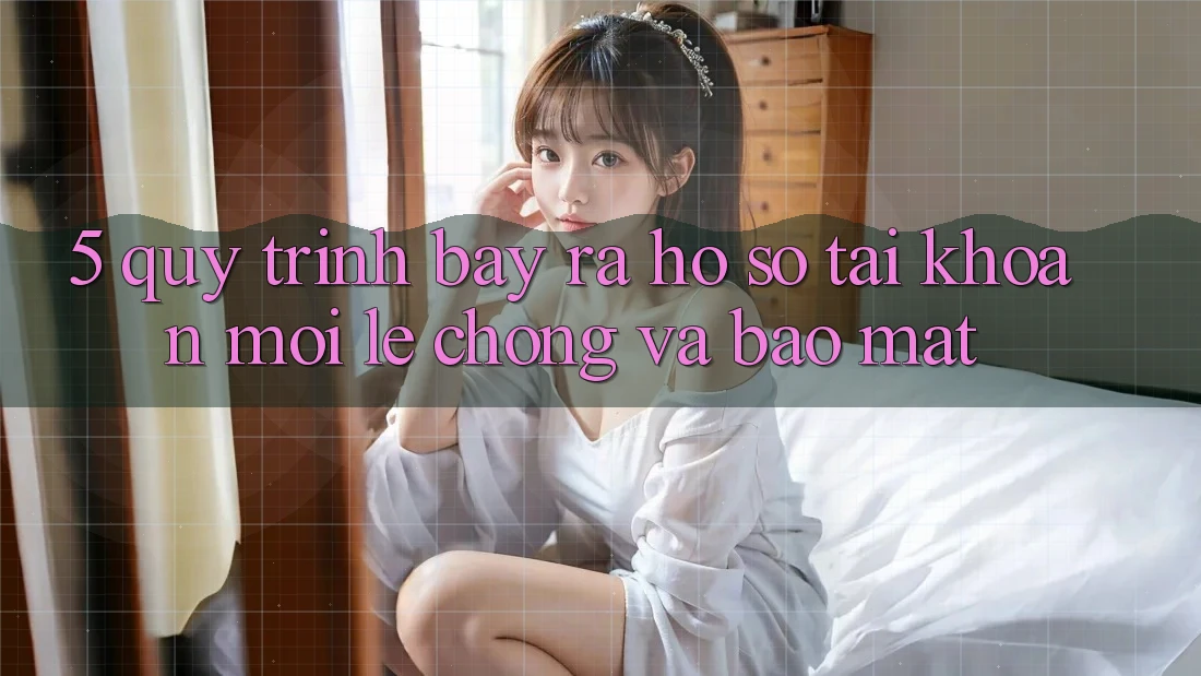 5. Quy Trình Bày ra hồ sơ Tài Khoản Mới Lẹ Chóng và Bảo Mật