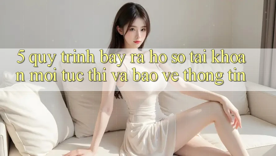 5. Quy Trình Bày ra hồ sơ Tài Khoản Mới Tức thì và Bảo vệ thông tin 5. Quy Trình Bày ra hồ sơ Tài Khoản Mới Tức thì và Bảo vệ thông tin
