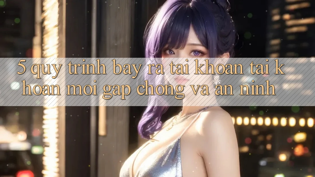 5. Quy Trình Bày ra tài khoản Tài Khoản Mới Gấp Chóng và An ninh