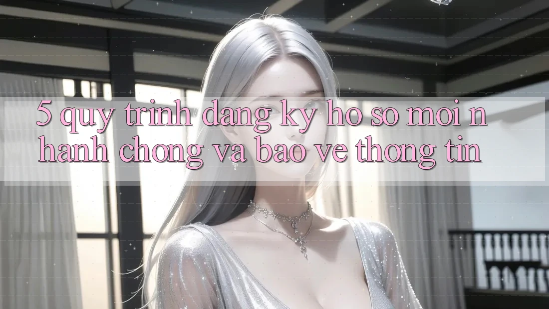 5. Quy Trình Đăng Ký Hồ sơ Mới Nhanh Chóng và Bảo vệ thông tin 5. Quy Trình Đăng Ký Hồ sơ Mới Nhanh Chóng và Bảo vệ thông tin