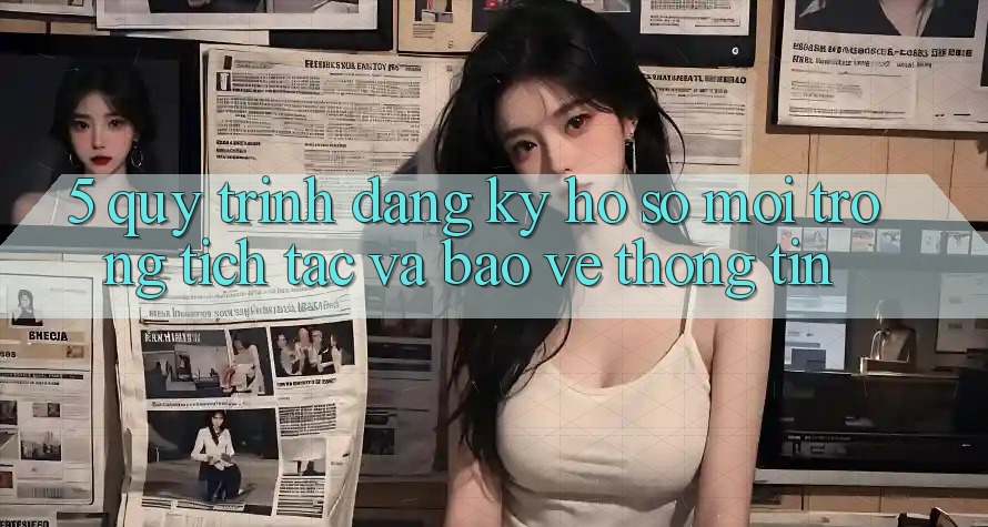 5. Quy Trình Đăng Ký Hồ sơ Mới Trong tích tắc và Bảo vệ thông tin 5. Quy Trình Đăng Ký Hồ sơ Mới Trong tích tắc và Bảo vệ thông tin