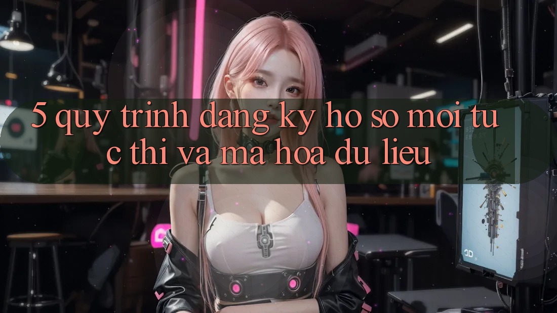 5. Quy Trình Đăng Ký Hồ sơ Mới Tức thì và Mã hóa dữ liệu 5. Quy Trình Đăng Ký Hồ sơ Mới Tức thì và Mã hóa dữ liệu
