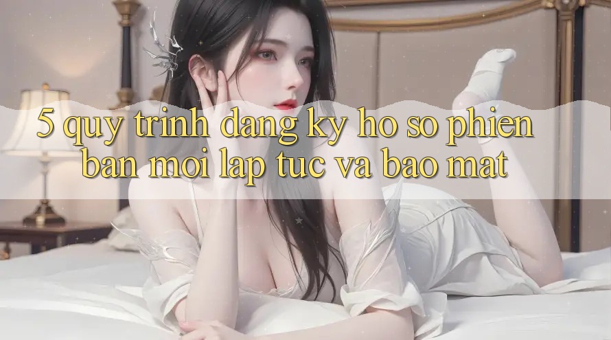 5. Quy Trình Đăng Ký Hồ sơ Phiên bản mới Lập tức và Bảo Mật