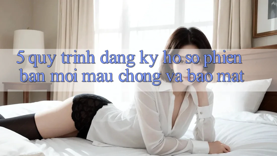 5. Quy Trình Đăng Ký Hồ sơ Phiên bản mới Mau Chóng và Bảo Mật