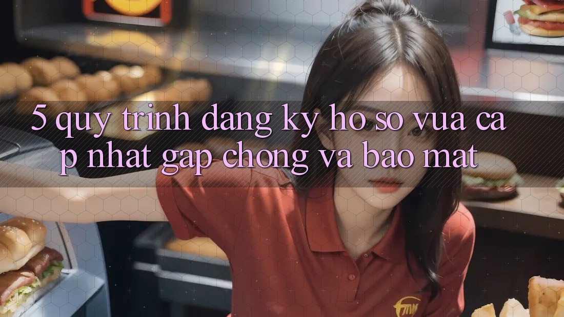5. Quy Trình Đăng Ký Hồ sơ Vừa cập nhật Gấp Chóng và Bảo mật 5. Quy Trình Đăng Ký Hồ sơ Vừa cập nhật Gấp Chóng và Bảo mật