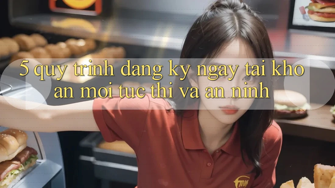 5. Quy Trình Đăng ký ngay Tài Khoản Mới Tức thì và An ninh