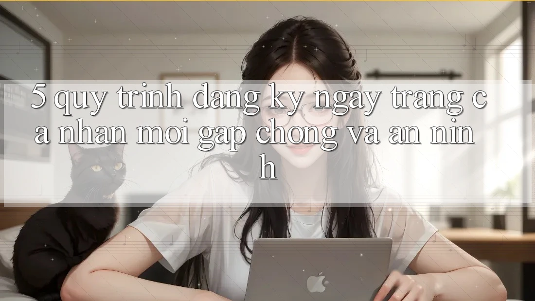 5. Quy Trình Đăng ký ngay Trang cá nhân Mới Gấp Chóng và An ninh 5. Quy Trình Đăng ký ngay Trang cá nhân Mới Gấp Chóng và An ninh