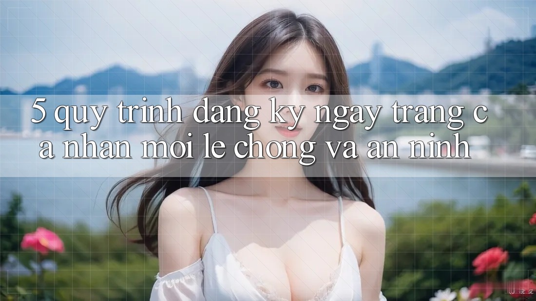 5. Quy Trình Đăng ký ngay Trang cá nhân Mới Lẹ Chóng và An ninh