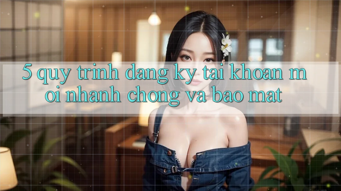 5. Quy Trình Đăng Ký Tài Khoản Mới Nhanh Chóng và Bảo Mật 5. Quy Trình Đăng Ký Tài Khoản Mới Nhanh Chóng và Bảo Mật