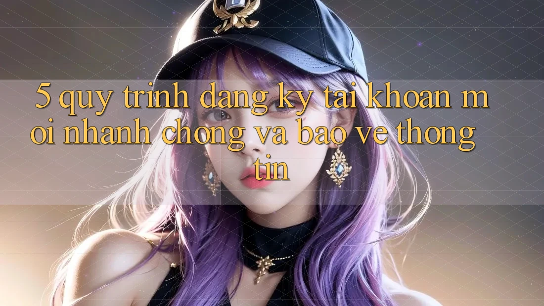 5. Quy Trình Đăng Ký Tài Khoản Mới Nhanh chóng và Bảo vệ thông tin 5. Quy Trình Đăng Ký Tài Khoản Mới Nhanh chóng và Bảo vệ thông tin
