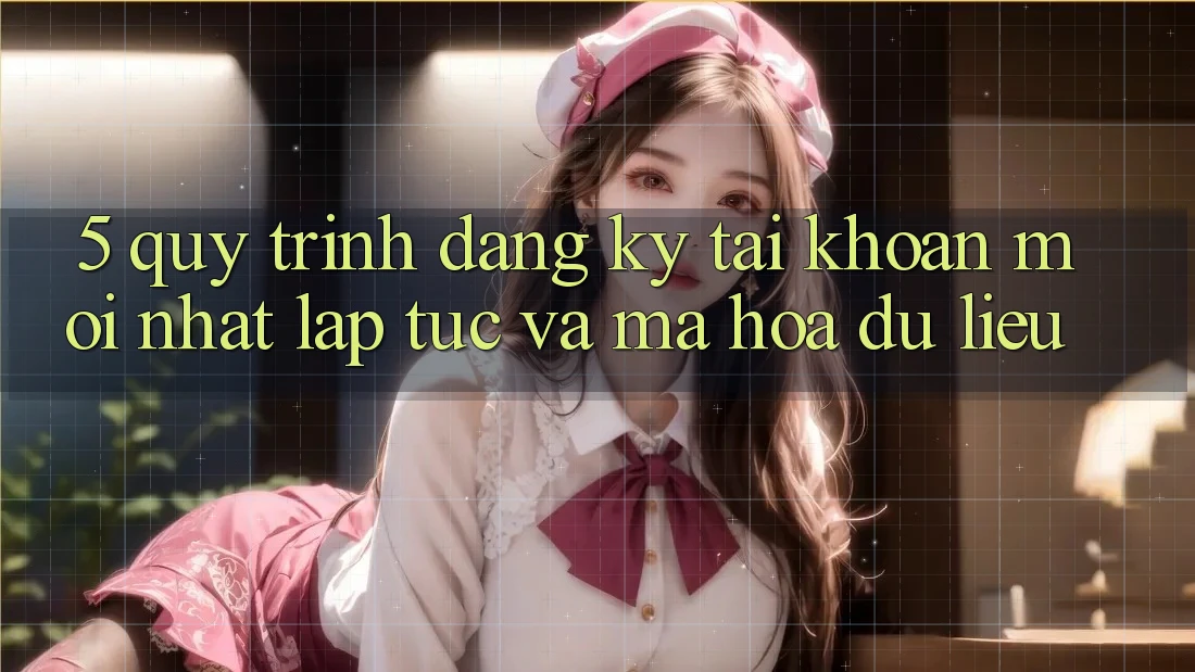 5. Quy Trình Đăng Ký Tài Khoản Mới nhất Lập tức và Mã hóa dữ liệu 5. Quy Trình Đăng Ký Tài Khoản Mới nhất Lập tức và Mã hóa dữ liệu