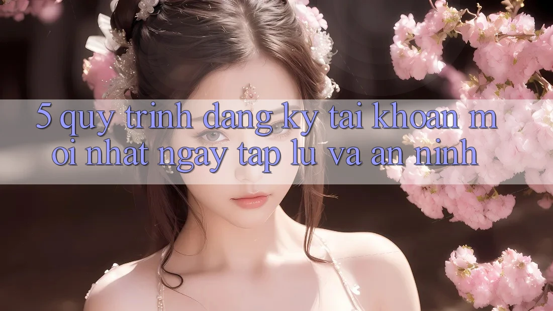 5. Quy Trình Đăng Ký Tài Khoản Mới nhất Ngay tắp lự và An ninh