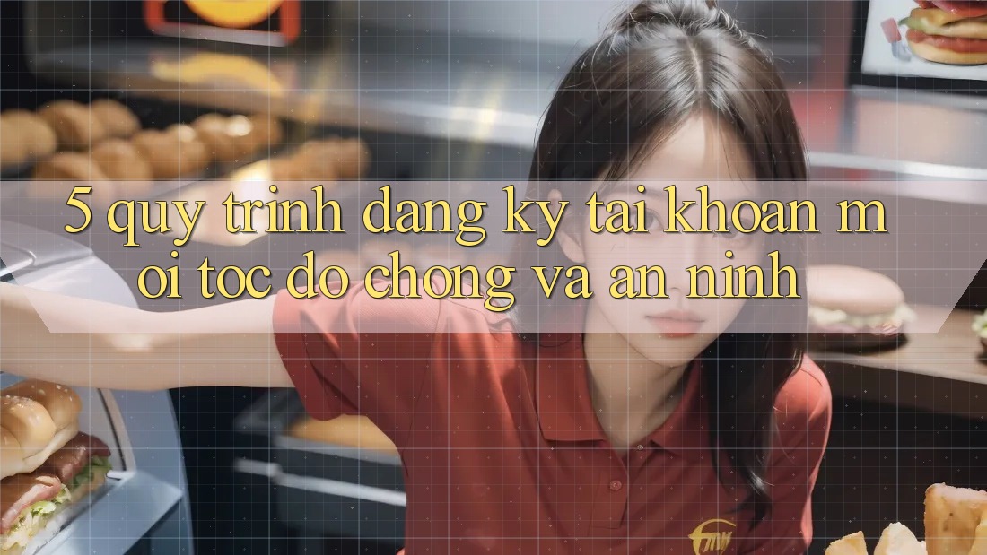5. Quy Trình Đăng Ký Tài Khoản Mới Tốc độ Chóng và An ninh
