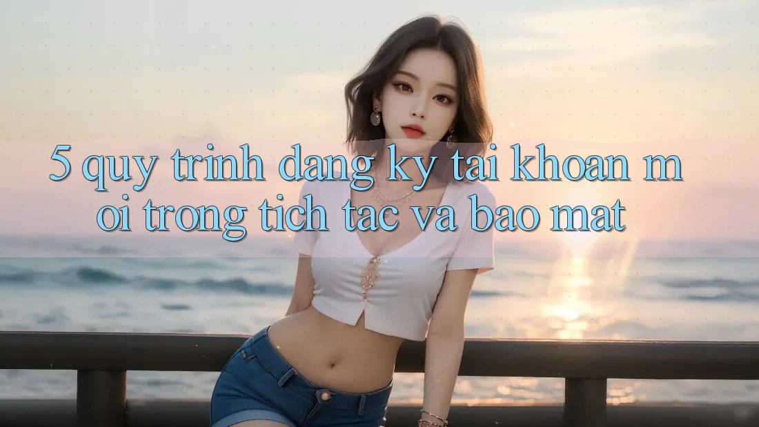 5. Quy Trình Đăng Ký Tài Khoản Mới Trong tích tắc và Bảo Mật