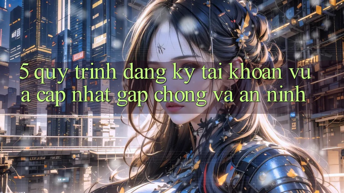 5. Quy Trình Đăng Ký Tài Khoản Vừa cập nhật Gấp Chóng và An ninh 5. Quy Trình Đăng Ký Tài Khoản Vừa cập nhật Gấp Chóng và An ninh