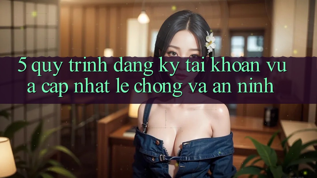 5. Quy Trình Đăng Ký Tài khoản Vừa cập nhật Lẹ Chóng và An ninh
