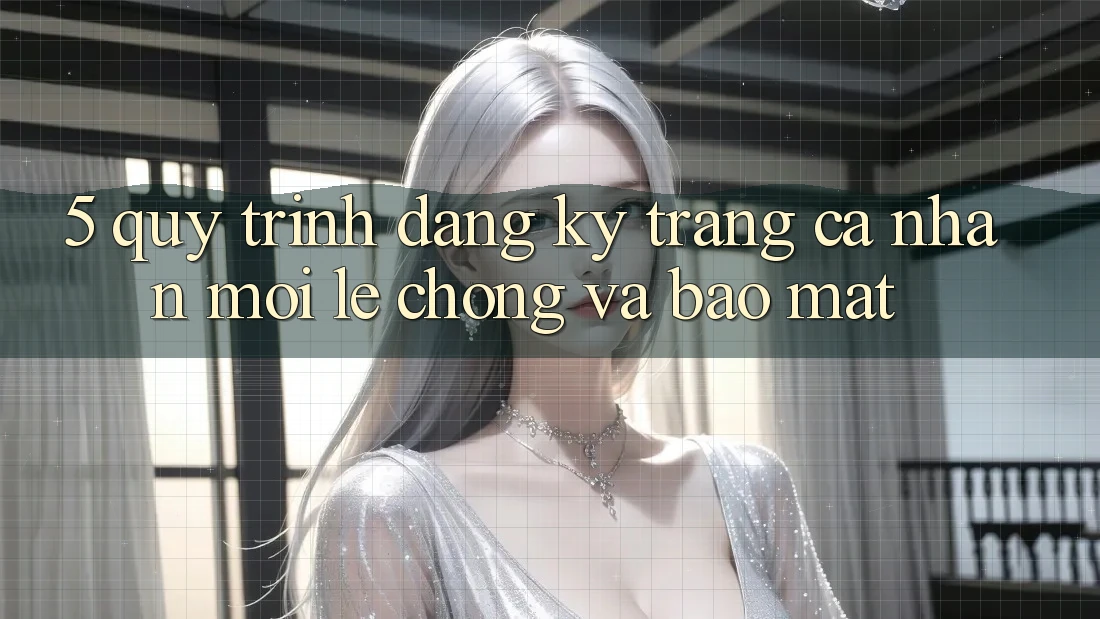 5. Quy Trình Đăng Ký Trang cá nhân Mới Lẹ Chóng và Bảo Mật