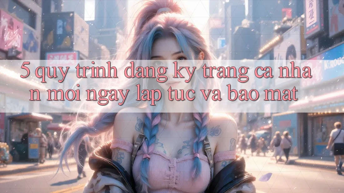 5. Quy Trình Đăng Ký Trang cá nhân Mới Ngay lập tức và Bảo Mật