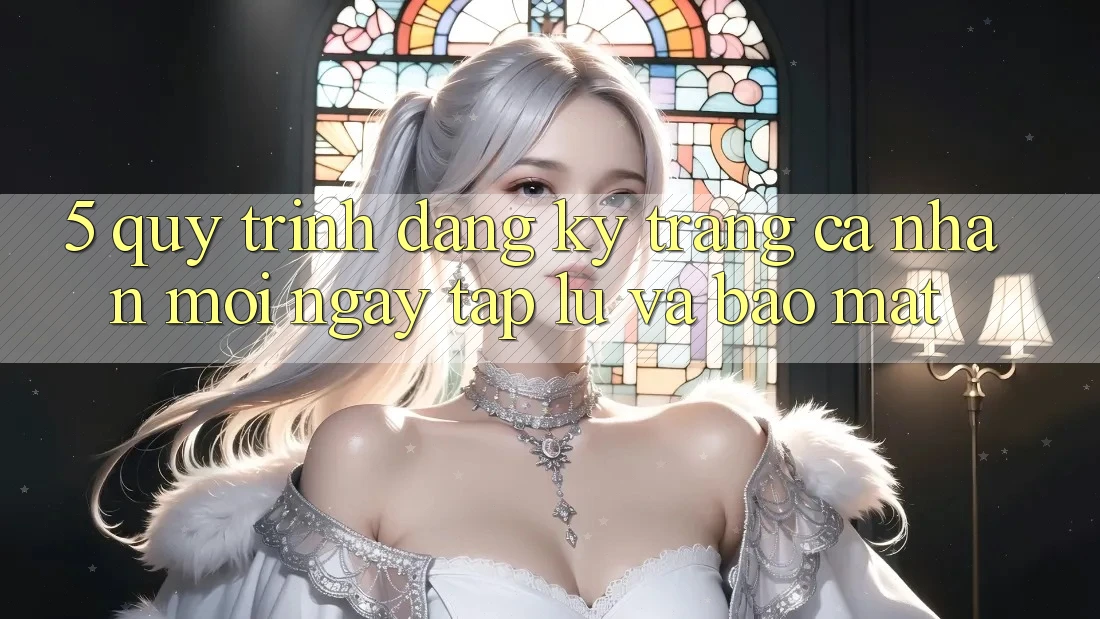 5. Quy Trình Đăng Ký Trang cá nhân Mới Ngay tắp lự và Bảo Mật