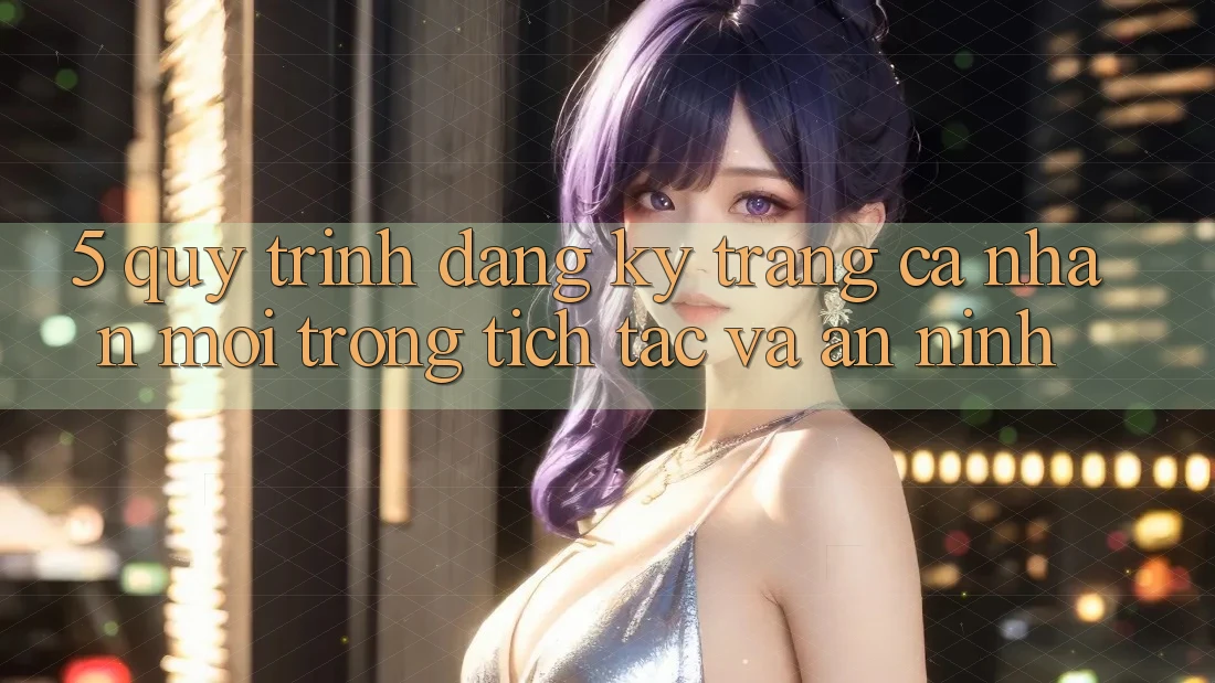5. Quy Trình Đăng Ký Trang cá nhân Mới Trong tích tắc và An ninh