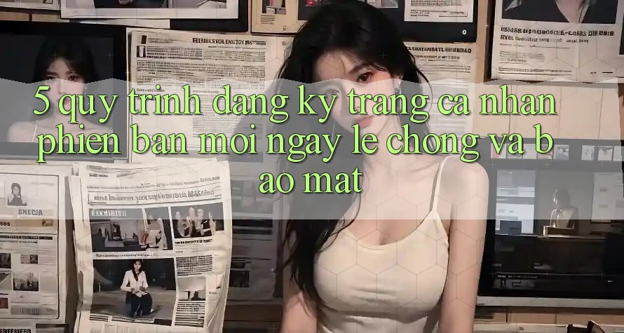 5. Quy Trình Đăng Ký Trang cá nhân Phiên bản mới Ngay lẹ chóng và Bảo Mật 5. Quy Trình Đăng Ký Trang cá nhân Phiên bản mới Ngay lẹ chóng và Bảo Mật