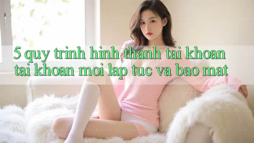 5. Quy Trình Hình thành tài khoản Tài Khoản Mới Lập tức và Bảo Mật 5. Quy Trình Hình thành tài khoản Tài Khoản Mới Lập tức và Bảo Mật