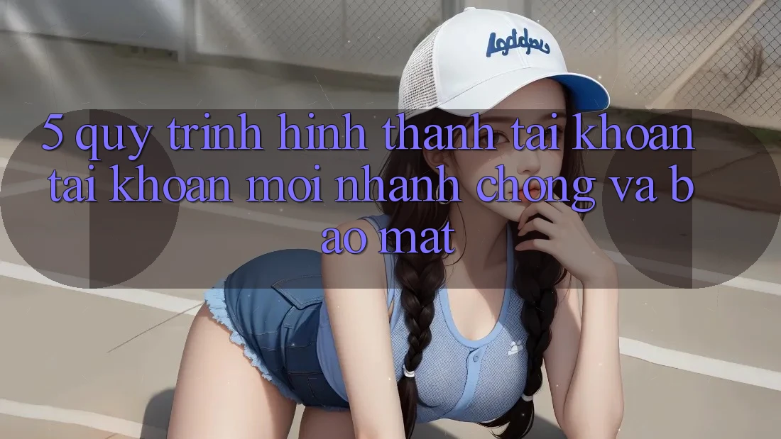 5. Quy Trình Hình thành tài khoản Tài Khoản Mới Nhanh Chóng và Bảo Mật