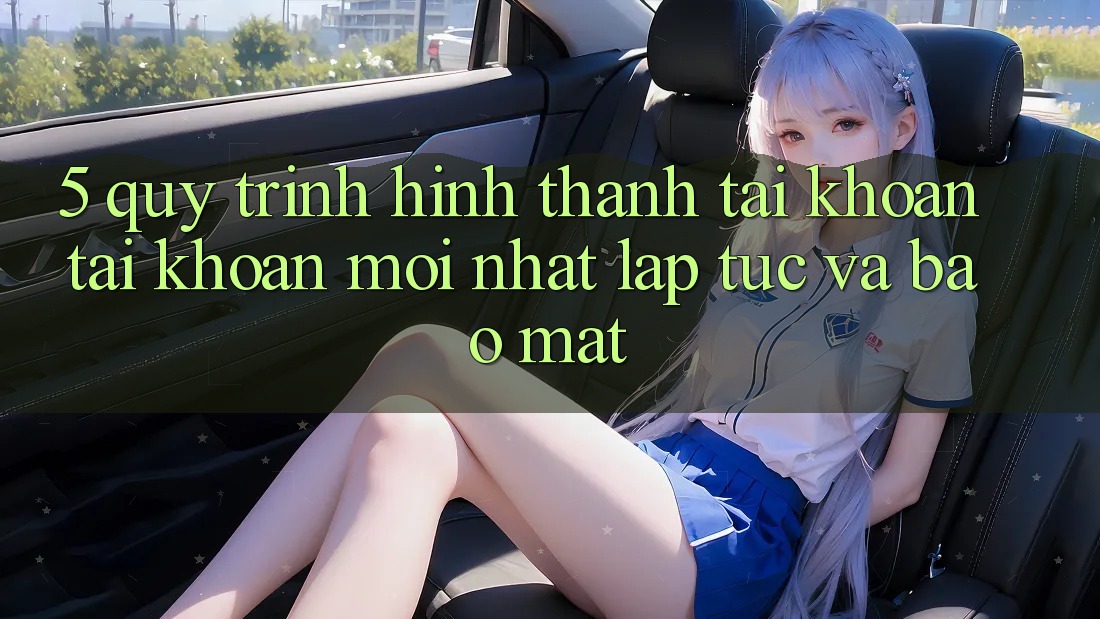 5. Quy Trình Hình thành tài khoản Tài Khoản Mới nhất Lập tức và Bảo Mật