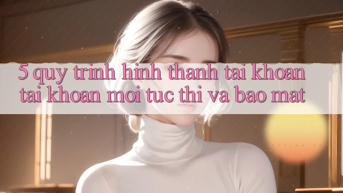 5. Quy Trình Hình thành tài khoản Tài Khoản Mới Tức thì và Bảo Mật