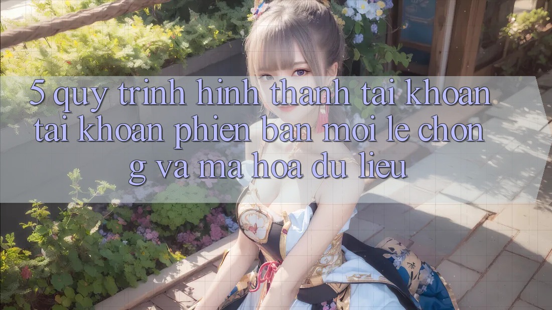5. Quy Trình Hình thành tài khoản Tài Khoản Phiên bản mới Lẹ Chóng và Mã hóa dữ liệu 5. Quy Trình Hình thành tài khoản Tài Khoản Phiên bản mới Lẹ Chóng và Mã hóa dữ liệu