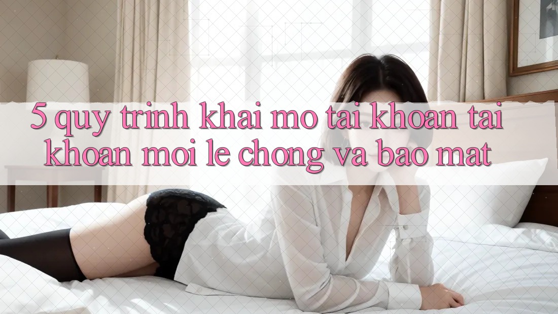 5. Quy Trình Khai mở tài khoản Tài Khoản Mới Lẹ chóng và Bảo Mật