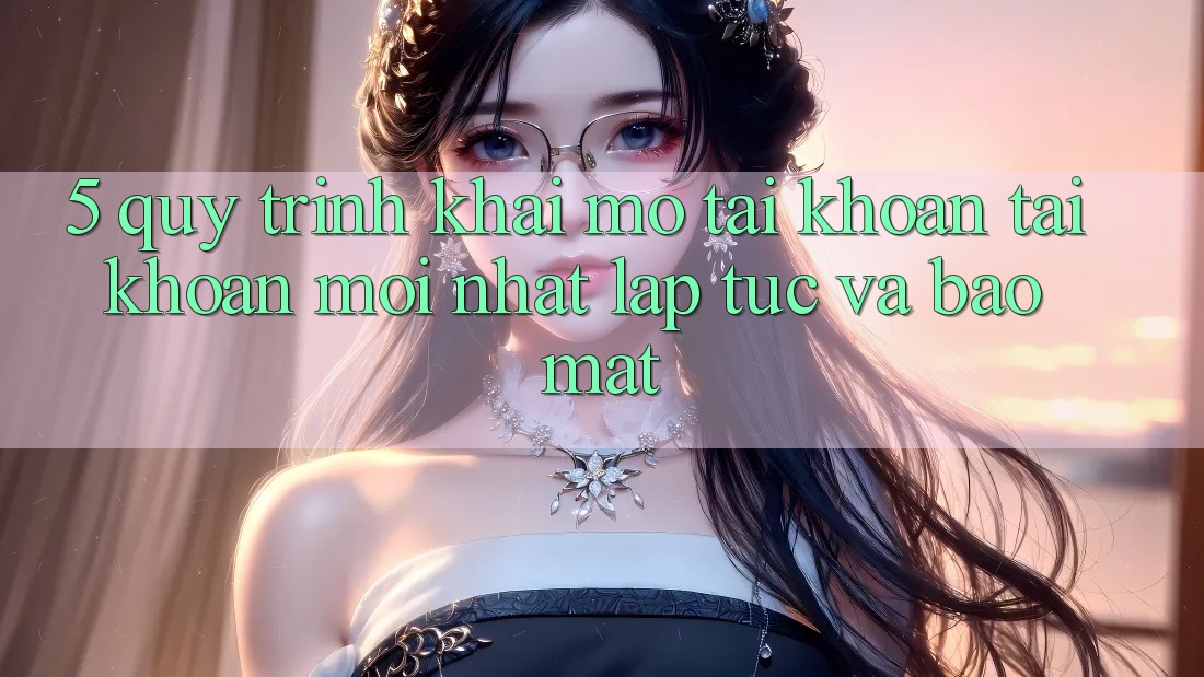 5. Quy Trình Khai mở tài khoản Tài Khoản Mới nhất Lập tức và Bảo Mật 5. Quy Trình Khai mở tài khoản Tài Khoản Mới nhất Lập tức và Bảo Mật