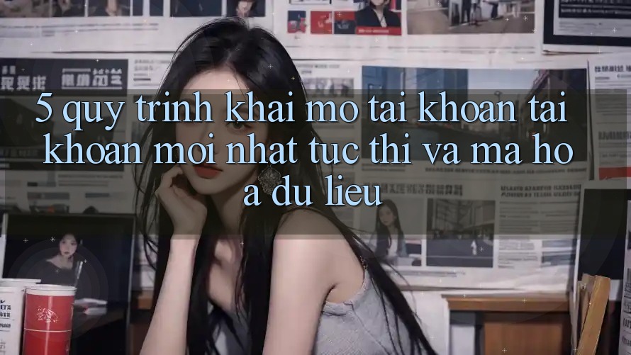 5. Quy Trình Khai mở tài khoản Tài Khoản Mới nhất Tức thì và Mã hóa dữ liệu