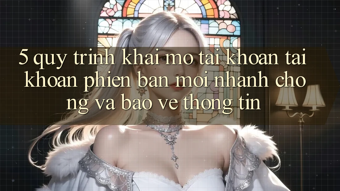 5. Quy Trình Khai mở tài khoản Tài Khoản Phiên bản mới Nhanh Chóng và Bảo vệ thông tin