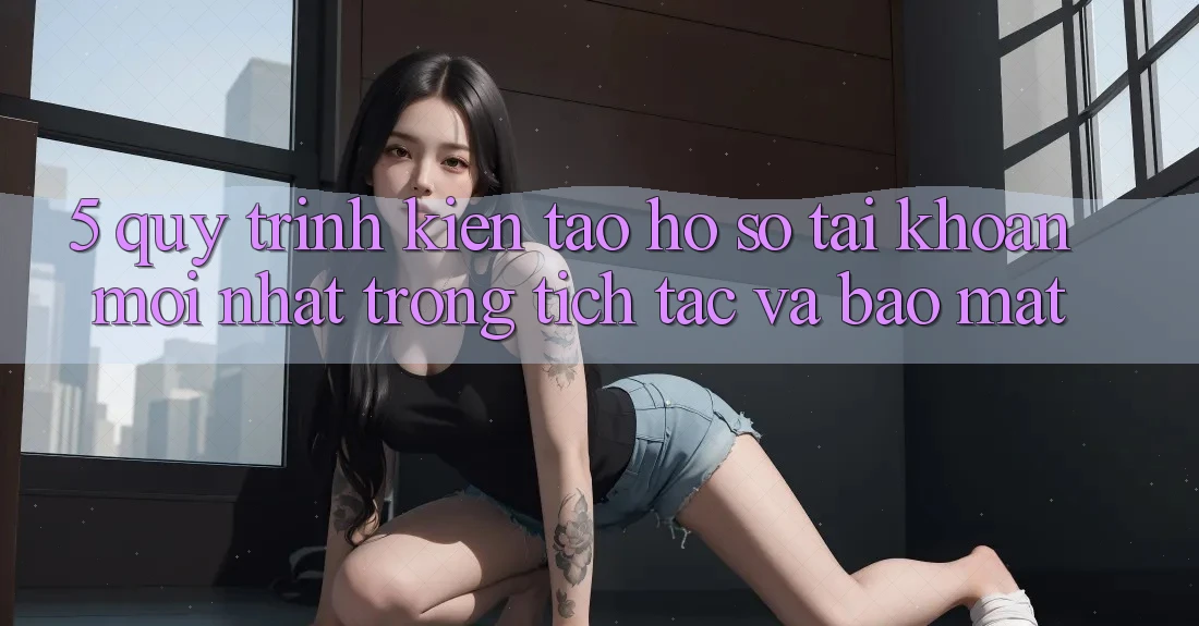 5. Quy Trình Kiến tạo hồ sơ Tài Khoản Mới nhất Trong tích tắc và Bảo Mật 5. Quy Trình Kiến tạo hồ sơ Tài Khoản Mới nhất Trong tích tắc và Bảo Mật