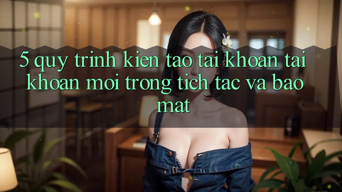 5. Quy Trình Kiến tạo tài khoản Tài Khoản Mới Trong tích tắc và Bảo Mật