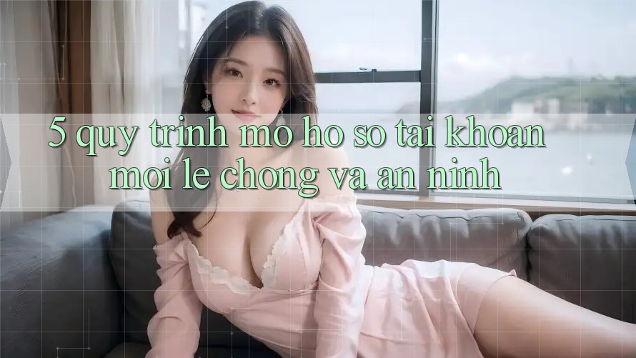 5. Quy Trình Mở hồ sơ Tài Khoản Mới Lẹ Chóng và An ninh