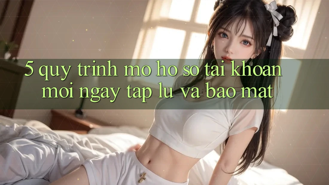 5. Quy Trình Mở hồ sơ Tài Khoản Mới Ngay tắp lự và Bảo Mật 5. Quy Trình Mở hồ sơ Tài Khoản Mới Ngay tắp lự và Bảo Mật