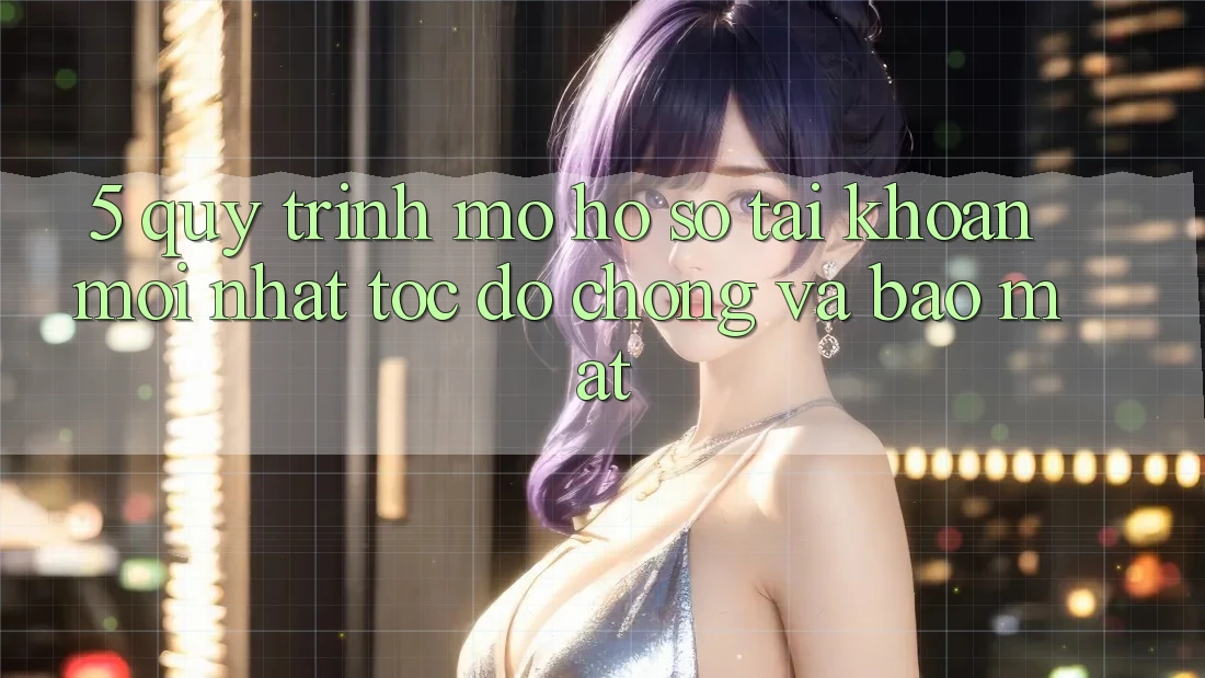 5. Quy Trình Mở hồ sơ Tài Khoản Mới nhất Tốc độ Chóng và Bảo Mật 5. Quy Trình Mở hồ sơ Tài Khoản Mới nhất Tốc độ Chóng và Bảo Mật