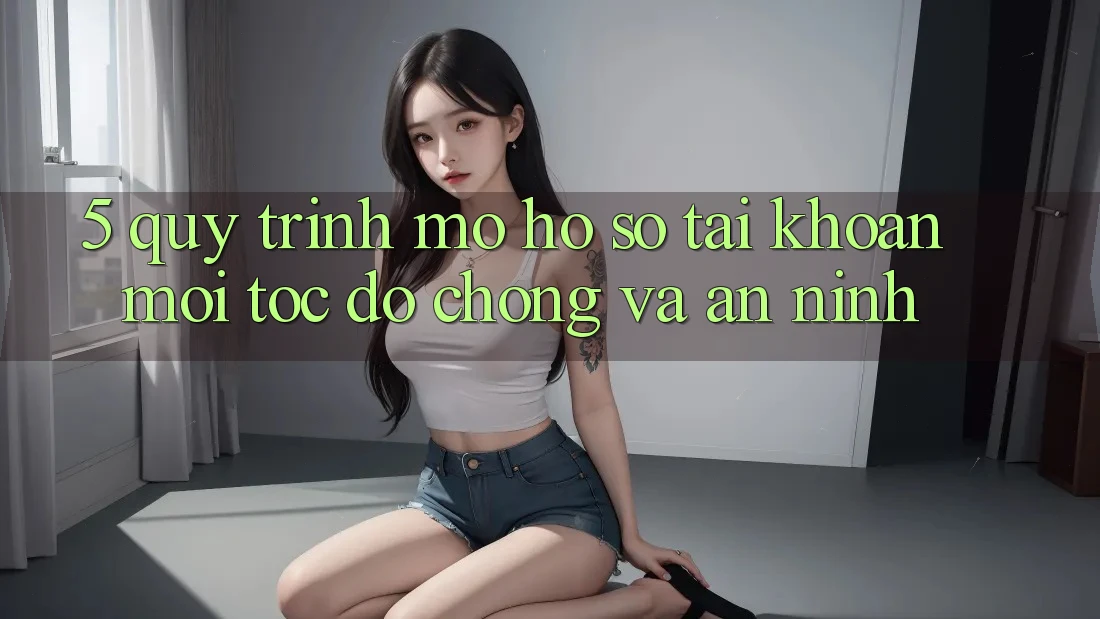 5. Quy Trình Mở hồ sơ Tài Khoản Mới Tốc độ Chóng và An ninh