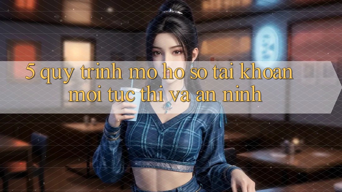 5. Quy Trình Mở hồ sơ Tài Khoản Mới Tức thì và An ninh