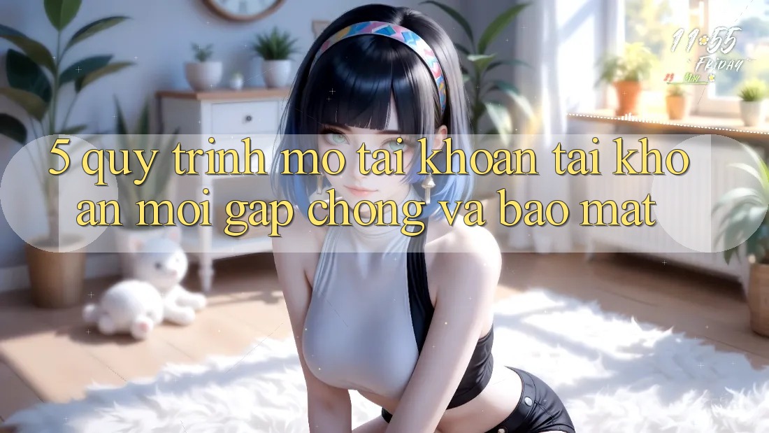 5. Quy Trình Mở tài khoản Tài Khoản Mới Gấp Chóng và Bảo Mật