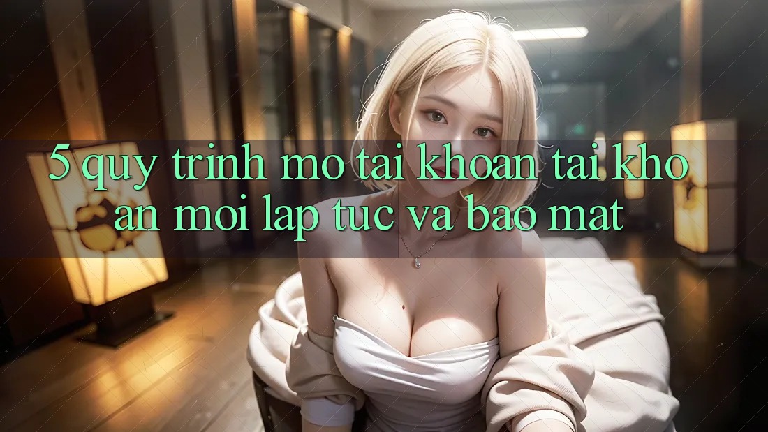 5. Quy Trình Mở tài khoản Tài Khoản Mới Lập tức và Bảo Mật 5. Quy Trình Mở tài khoản Tài Khoản Mới Lập tức và Bảo Mật