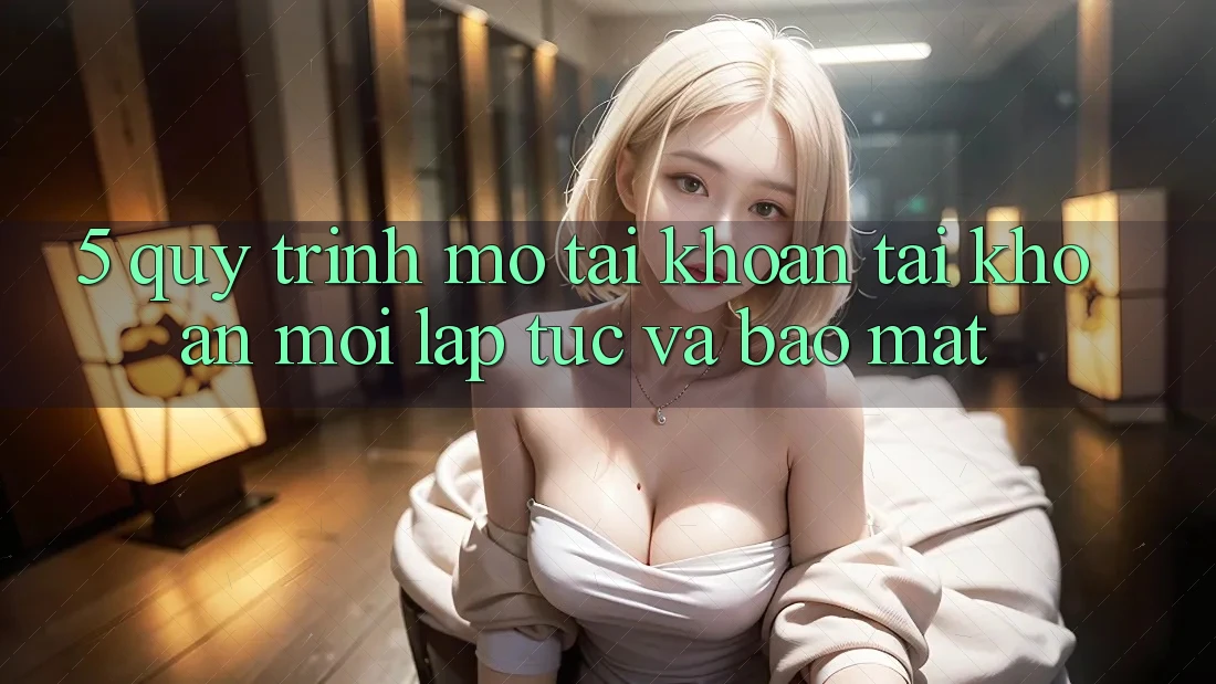5. Quy Trình Mở tài khoản Tài Khoản Mới Lập tức và Bảo Mật 5. Quy Trình Mở tài khoản Tài Khoản Mới Lập tức và Bảo Mật