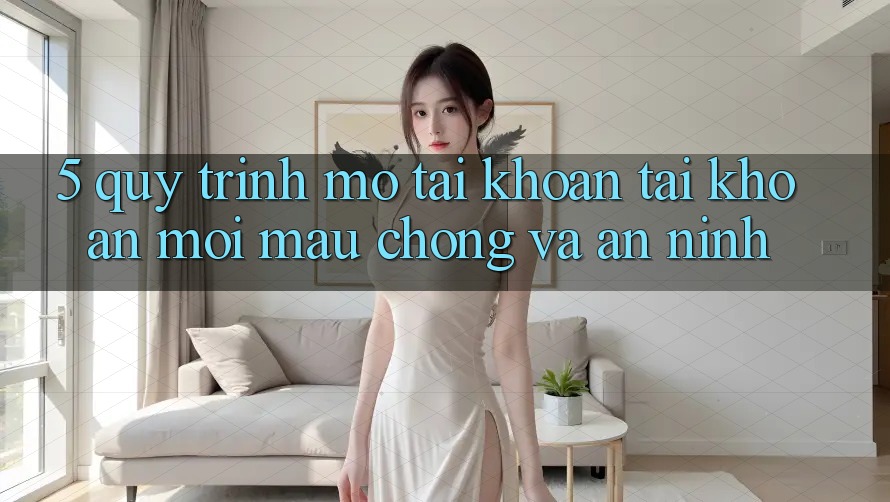 5. Quy Trình Mở tài khoản Tài Khoản Mới Mau Chóng và An ninh