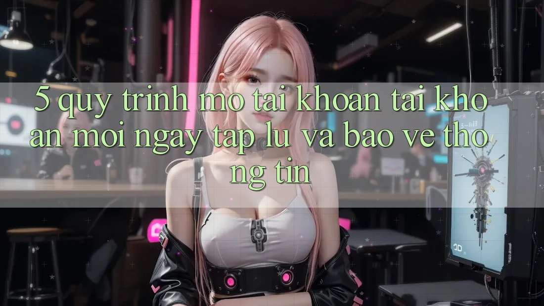 5. Quy Trình Mở tài khoản Tài Khoản Mới Ngay tắp lự và Bảo vệ thông tin 5. Quy Trình Mở tài khoản Tài Khoản Mới Ngay tắp lự và Bảo vệ thông tin