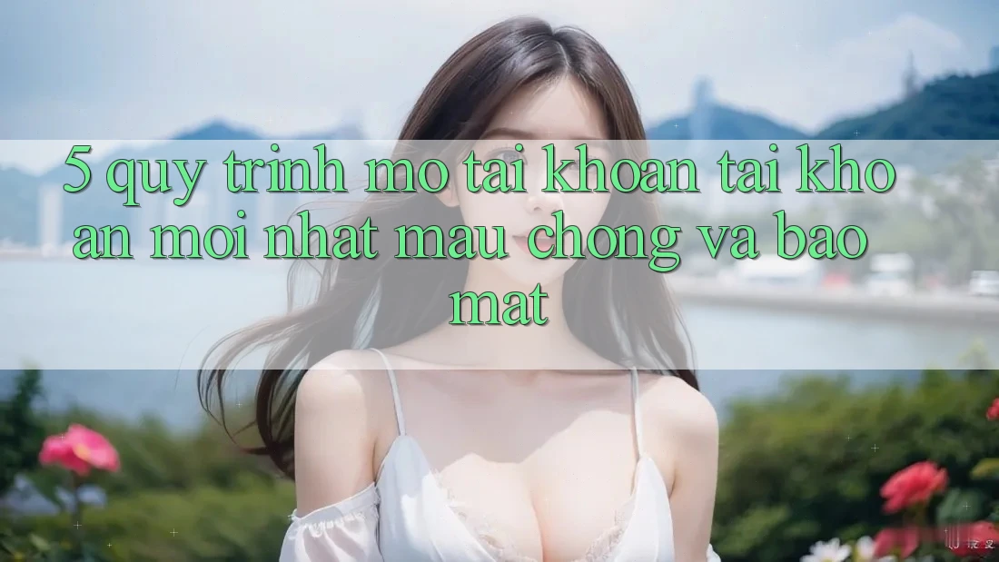 5. Quy Trình Mở tài khoản Tài Khoản Mới nhất Mau Chóng và Bảo Mật